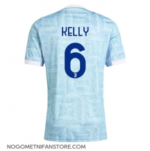 Moški Juventus Lloyd Kelly #6 Replika nogometni dresi Gostujoči 2025-26 Kratek Rokav