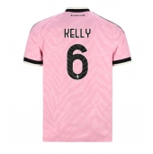 Moški Juventus Lloyd Kelly #6 Replika nogometni dresi Gostujoči 2026-27 Kratek Rokav