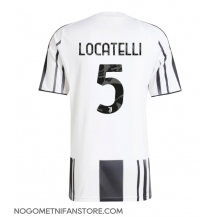 Moški Juventus Manuel Locatelli #5 Replika nogometni dresi Domači 2025-26 Kratek Rokav