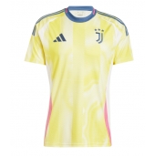 Moški Juventus Replika nogometni dresi Gostujoči 2024-25 Kratek Rokav