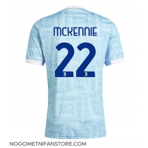 Moški Juventus Weston McKennie #22 Replika nogometni dresi Gostujoči 2025-26 Kratek Rokav