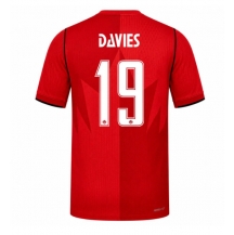 Moški Kanada Alphonso Davies #19 Replika nogometni dresi Domači SP 2026 Kratek Rokav
