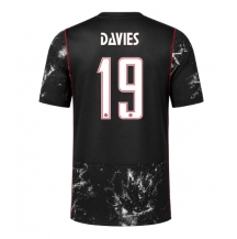 Moški Kanada Alphonso Davies #19 Replika nogometni dresi Gostujoči SP 2026 Kratek Rokav