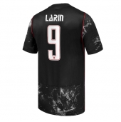 Moški Kanada Cyle Larin #9 Replika nogometni dresi Gostujoči SP 2026 Kratek Rokav