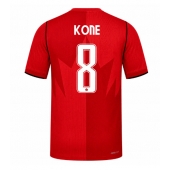 Moški Kanada Ismael Kone #8 Replika nogometni dresi Domači SP 2026 Kratek Rokav