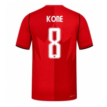 Moški Kanada Ismael Kone #8 Replika nogometni dresi Domači SP 2026 Kratek Rokav