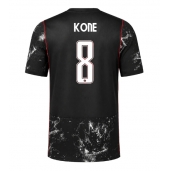 Moški Kanada Ismael Kone #8 Replika nogometni dresi Gostujoči SP 2026 Kratek Rokav