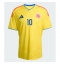 Moški Kolumbija James Rodriguez #10 Replika nogometni dresi Domači SP 2026 Kratek Rokav