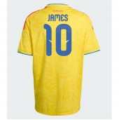 Moški Kolumbija James Rodriguez #10 Replika nogometni dresi Domači SP 2026 Kratek Rokav