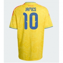 Moški Kolumbija James Rodriguez #10 Replika nogometni dresi Domači SP 2026 Kratek Rokav