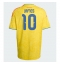Moški Kolumbija James Rodriguez #10 Replika nogometni dresi Domači SP 2026 Kratek Rokav