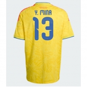 Moški Kolumbija Yerry Mina #13 Replika nogometni dresi Domači SP 2026 Kratek Rokav