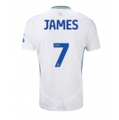 Moški Leeds United Daniel James #7 Replika nogometni dresi Domači 2024-25 Kratek Rokav