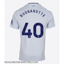 Moški Leicester City Facundo Buonanotte #40 Replika nogometni dresi Tretji 2024-25 Kratek Rokav