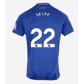 Moški Leicester City Oliver Skipp #22 Replika nogometni dresi Domači 2024-25 Kratek Rokav