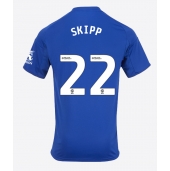 Moški Leicester City Oliver Skipp #22 Replika nogometni dresi Domači 2025-26 Kratek Rokav