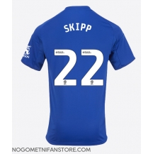 Moški Leicester City Oliver Skipp #22 Replika nogometni dresi Domači 2025-26 Kratek Rokav
