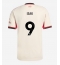 Moški Liverpool Alexander Isak #9 Replika nogometni dresi Gostujoči 2025-26 Kratek Rokav