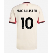 Moški Liverpool Alexis Mac Allister #10 Replika nogometni dresi Gostujoči 2025-26 Kratek Rokav