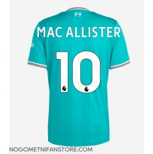 Moški Liverpool Alexis Mac Allister #10 Replika nogometni dresi Tretji 2025-26 Kratek Rokav