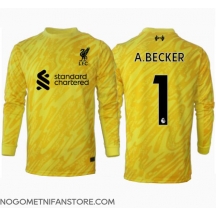 Moški Liverpool Alisson Becker #1 Vratar Replika nogometni dresi Tretji 2024-25 Dolgi Rokav