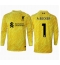 Moški Liverpool Alisson Becker #1 Vratar Replika nogometni dresi Tretji 2024-25 Dolgi Rokav