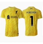 Moški Liverpool Alisson Becker #1 Vratar Replika nogometni dresi Tretji 2024-25 Kratek Rokav