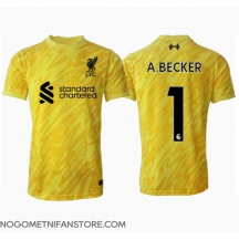 Moški Liverpool Alisson Becker #1 Vratar Replika nogometni dresi Tretji 2024-25 Kratek Rokav