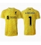 Moški Liverpool Alisson Becker #1 Vratar Replika nogometni dresi Tretji 2024-25 Kratek Rokav