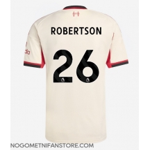 Moški Liverpool Andrew Robertson #26 Replika nogometni dresi Gostujoči 2025-26 Kratek Rokav