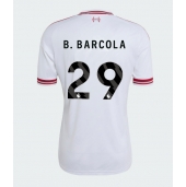 Moški Liverpool Bradley Barcola #29 Replika nogometni dresi Gostujoči 2026-27 Kratek Rokav