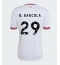 Moški Liverpool Bradley Barcola #29 Replika nogometni dresi Gostujoči 2026-27 Kratek Rokav