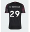 Moški Liverpool Bradley Barcola #29 Replika nogometni dresi Tretji 2026-27 Kratek Rokav