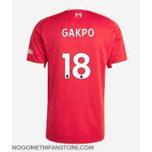 Moški Liverpool Cody Gakpo #18 Replika nogometni dresi Domači 2025-26 Kratek Rokav