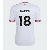 Moški Liverpool Cody Gakpo #18 Replika nogometni dresi Gostujoči 2026-27 Kratek Rokav
