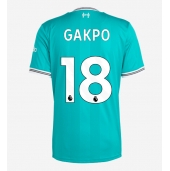 Moški Liverpool Cody Gakpo #18 Replika nogometni dresi Tretji 2025-26 Kratek Rokav