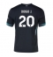 Moški Liverpool Diogo Jota #20 Replika nogometni dresi Gostujoči 2024-25 Kratek Rokav