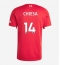 Moški Liverpool Federico Chiesa #14 Replika nogometni dresi Domači 2025-26 Kratek Rokav