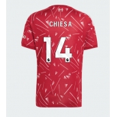 Moški Liverpool Federico Chiesa #14 Replika nogometni dresi Domači 2026-27 Kratek Rokav