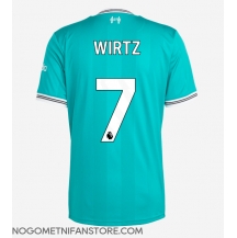 Moški Liverpool Florian Wirtz #7 Replika nogometni dresi Tretji 2025-26 Kratek Rokav