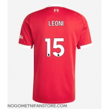 Moški Liverpool Giovanni Leoni #15 Replika nogometni dresi Domači 2025-26 Kratek Rokav