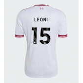 Moški Liverpool Giovanni Leoni #15 Replika nogometni dresi Gostujoči 2026-27 Kratek Rokav