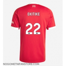 Moški Liverpool Hugo Ekitike #22 Replika nogometni dresi Domači 2025-26 Kratek Rokav