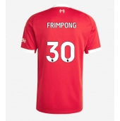Moški Liverpool Jeremie Frimpong #30 Replika nogometni dresi Domači 2025-26 Kratek Rokav