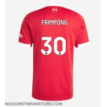 Moški Liverpool Jeremie Frimpong #30 Replika nogometni dresi Domači 2025-26 Kratek Rokav
