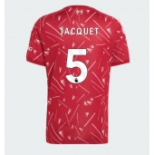 Moški Liverpool Jeremy Jacquet #5 Replika nogometni dresi Domači 2026-27 Kratek Rokav