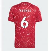 Moški Liverpool Milos Kerkez #6 Replika nogometni dresi Domači 2026-27 Kratek Rokav