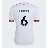 Moški Liverpool Milos Kerkez #6 Replika nogometni dresi Gostujoči 2026-27 Kratek Rokav