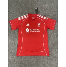 Moški Liverpool Replika nogometni dresi Domači 2025-26 Kratek Rokav