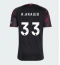 Moški Liverpool Ronald Araujo #33 Replika nogometni dresi Tretji 2026-27 Kratek Rokav